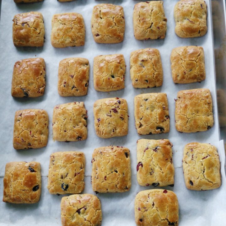 葡萄奶酥(超酥香的饼干)