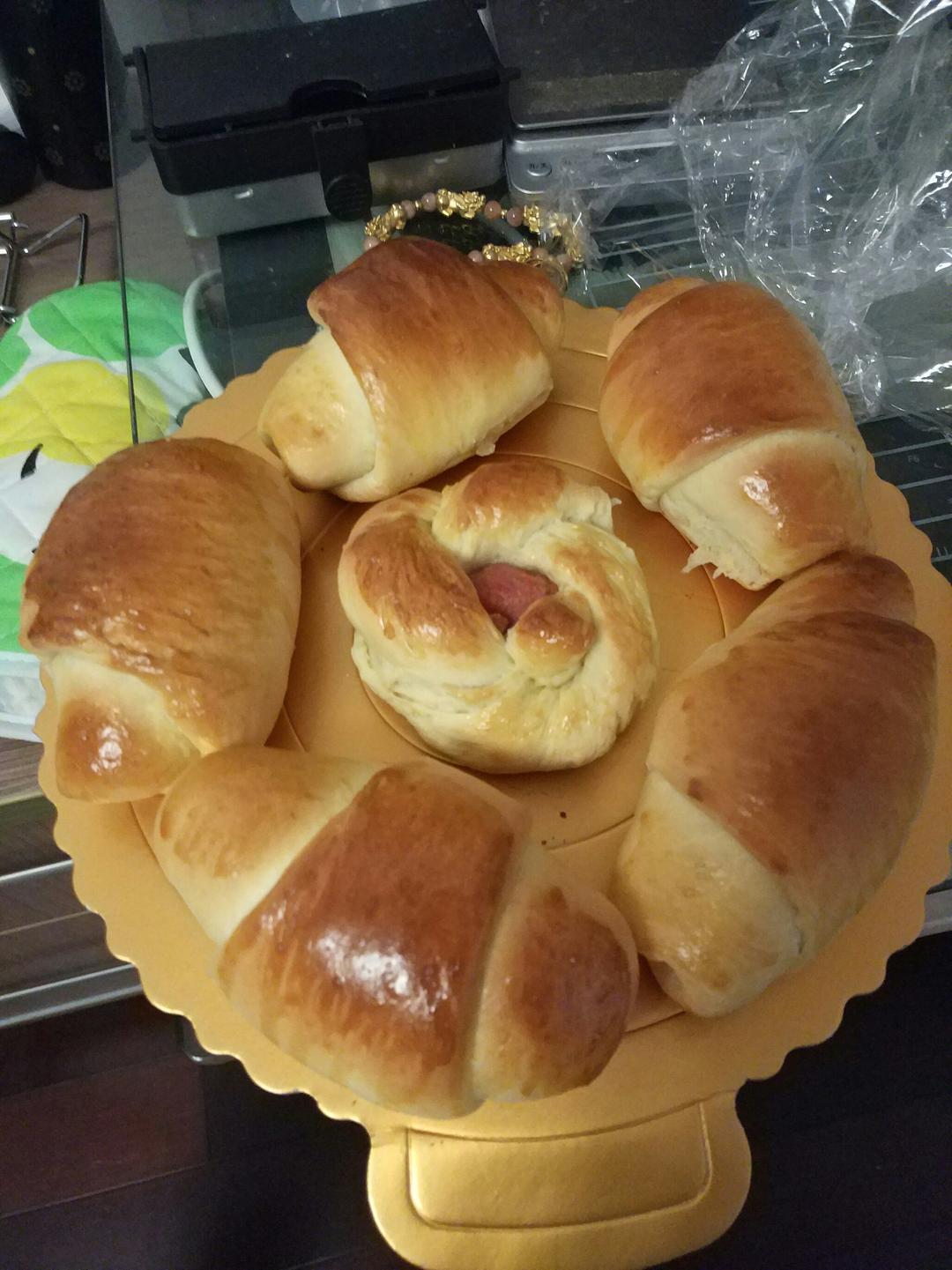 黄油面包卷