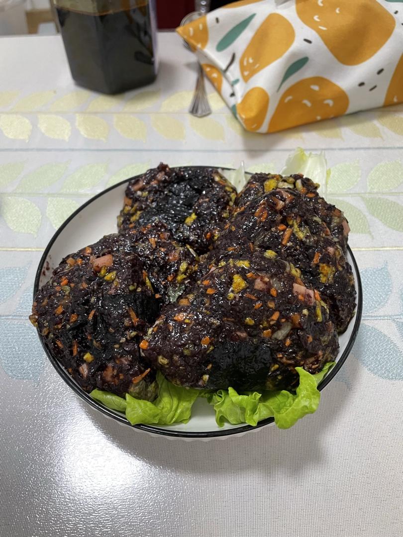 照烧饭团