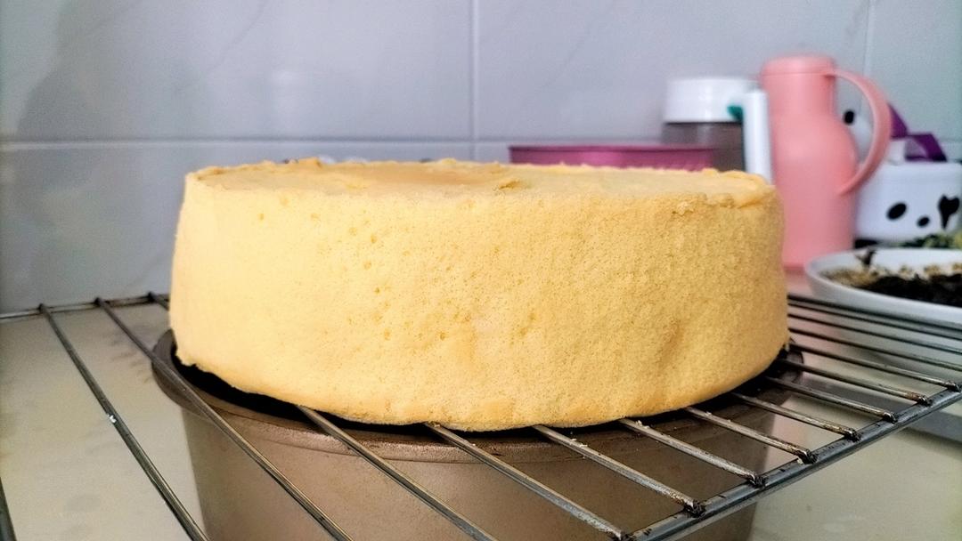 蒸蛋糕🎂不锈钢盆蒸蛋糕