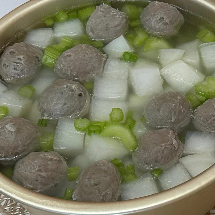 潮汕手打牛肉丸汤