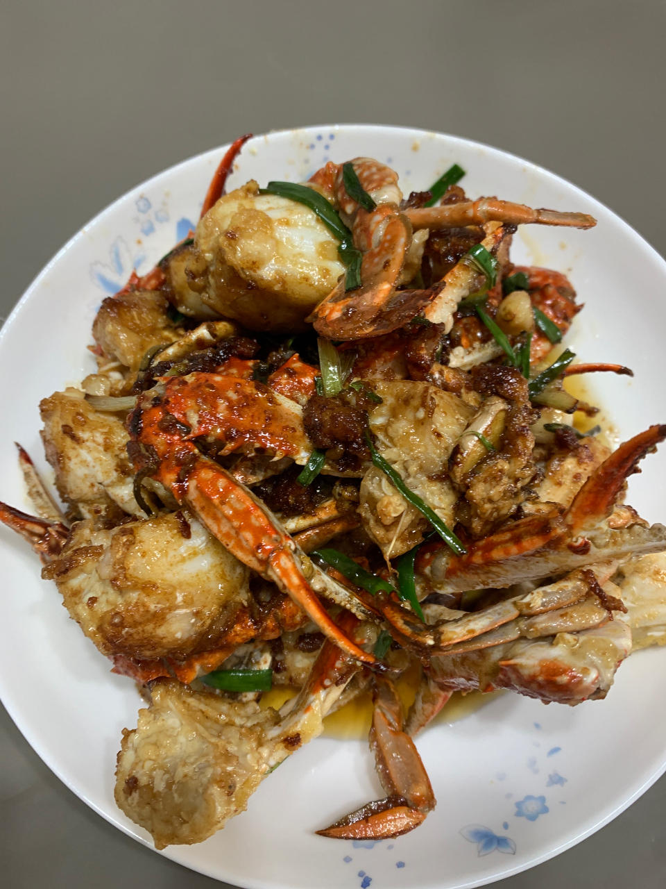香爆梭子蟹