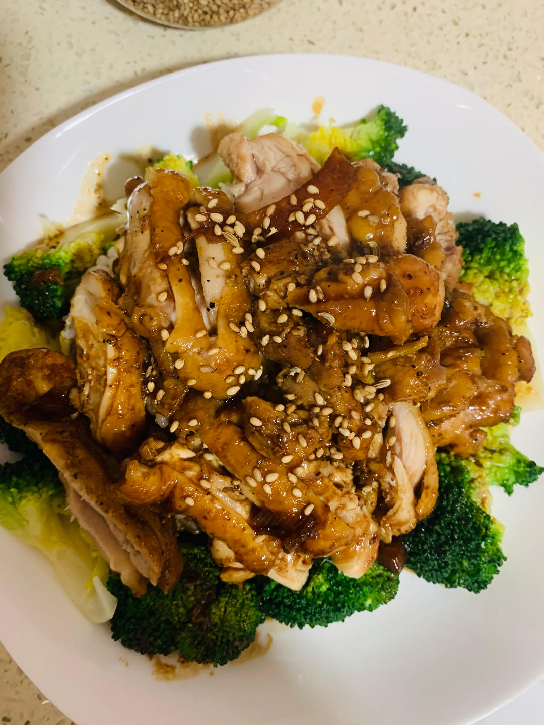 照烧鸡腿饭