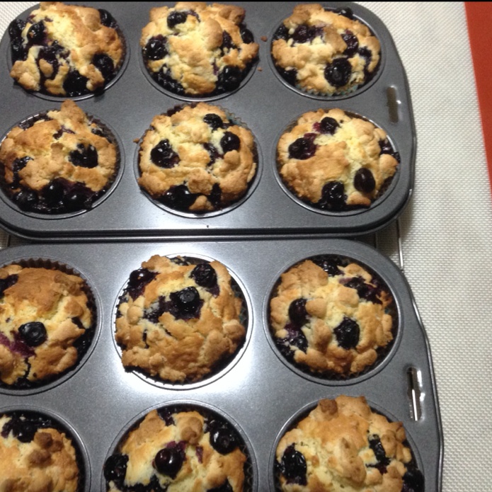 PH大师的金宝顶蓝莓马芬