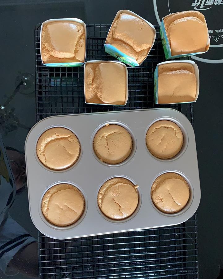一次成功纸杯蛋糕  8英寸杯的量