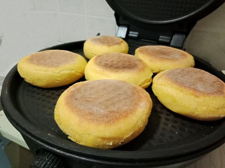 堂妈小厨——发面南瓜饼