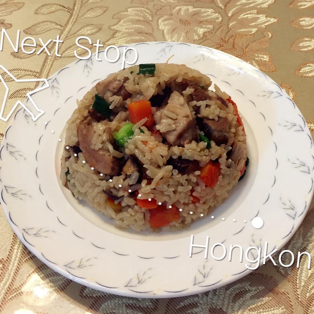 喷香排骨焖饭（爆好吃）