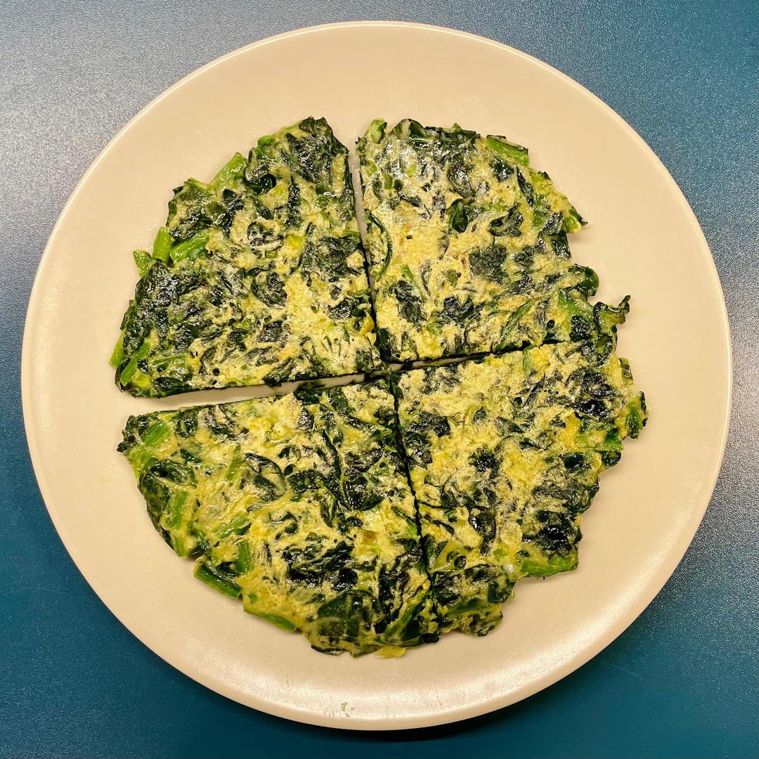 菠菜煎饼