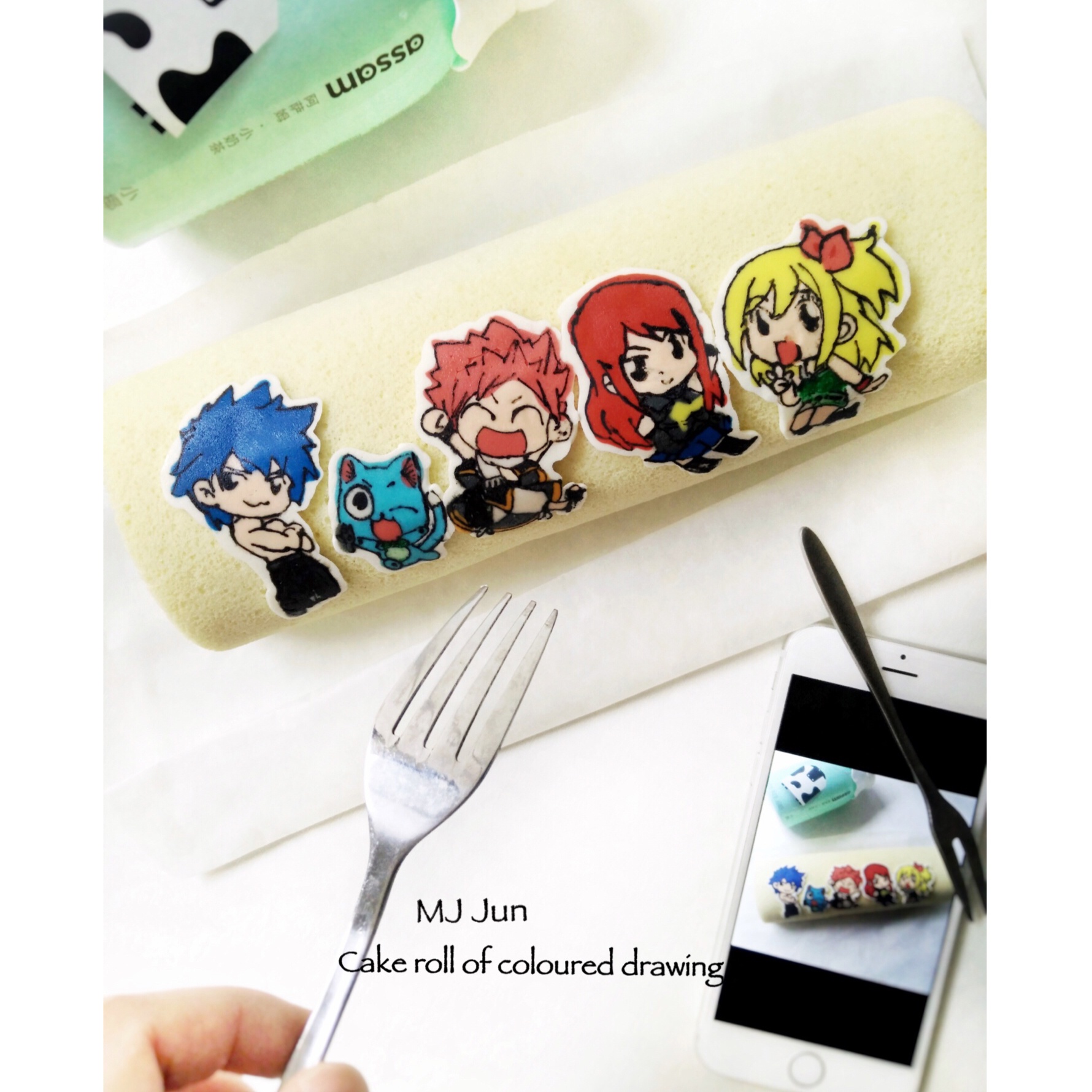 基础巧克力转印、奶油霜转印