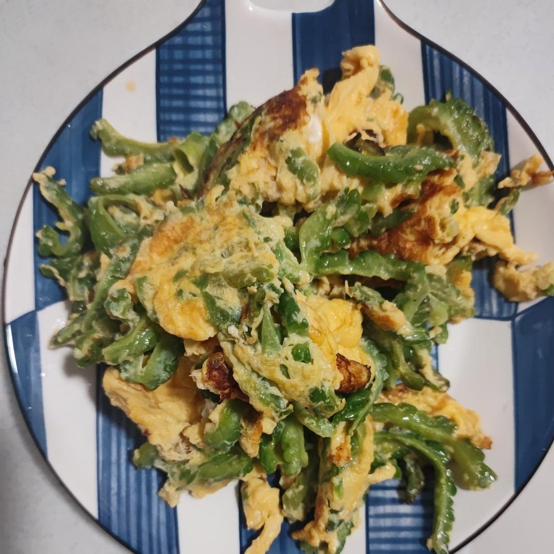 苦瓜炒蛋（清火菜）