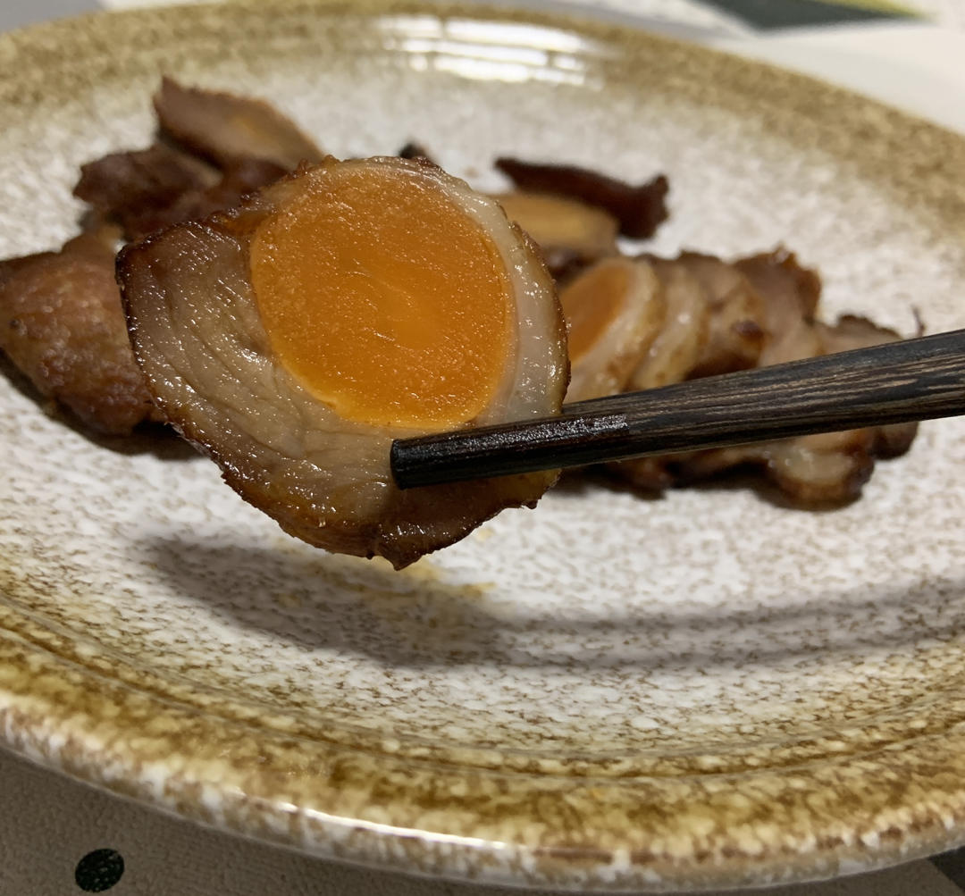 咸蛋黄蜜汁叉烧
