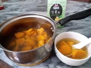 暖胃的姜薯红糖水的做法 步骤3