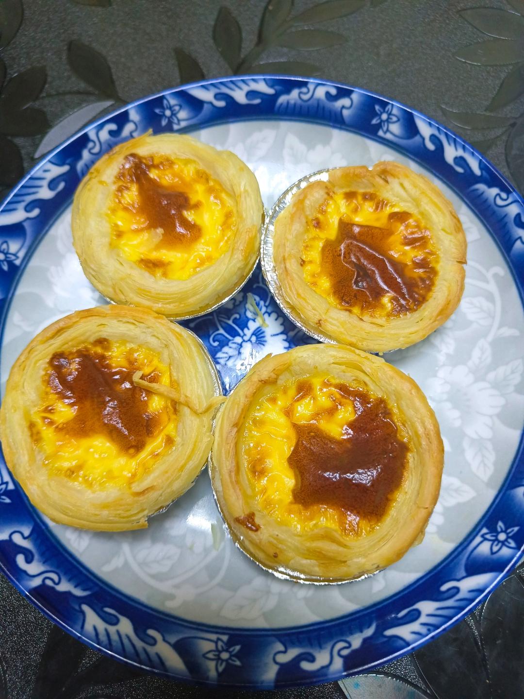 空气炸锅版全蛋葡式蛋挞『秒杀KFC』悠伴空气炸锅