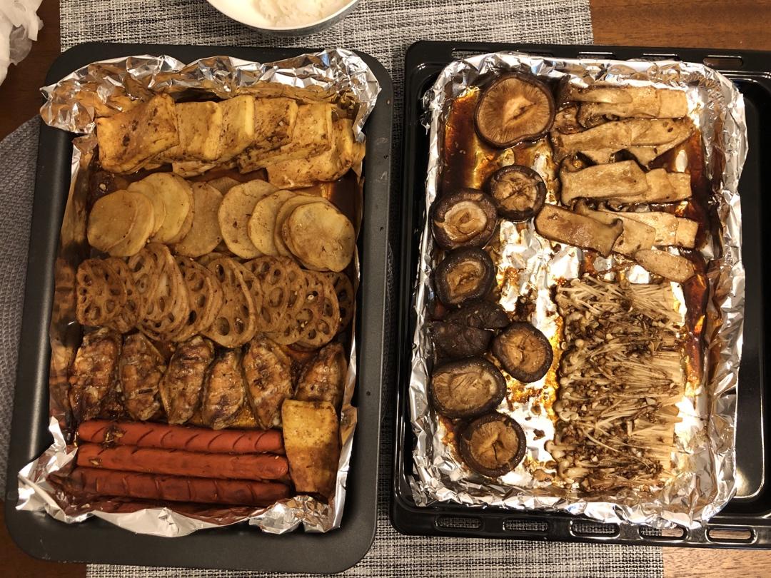 家庭自制烧烤❗️比烧烤摊好吃百倍😋秘制酱料