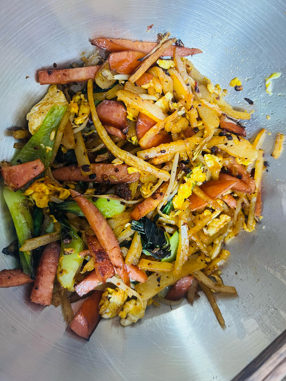 直击灵魂的炒饼丝~