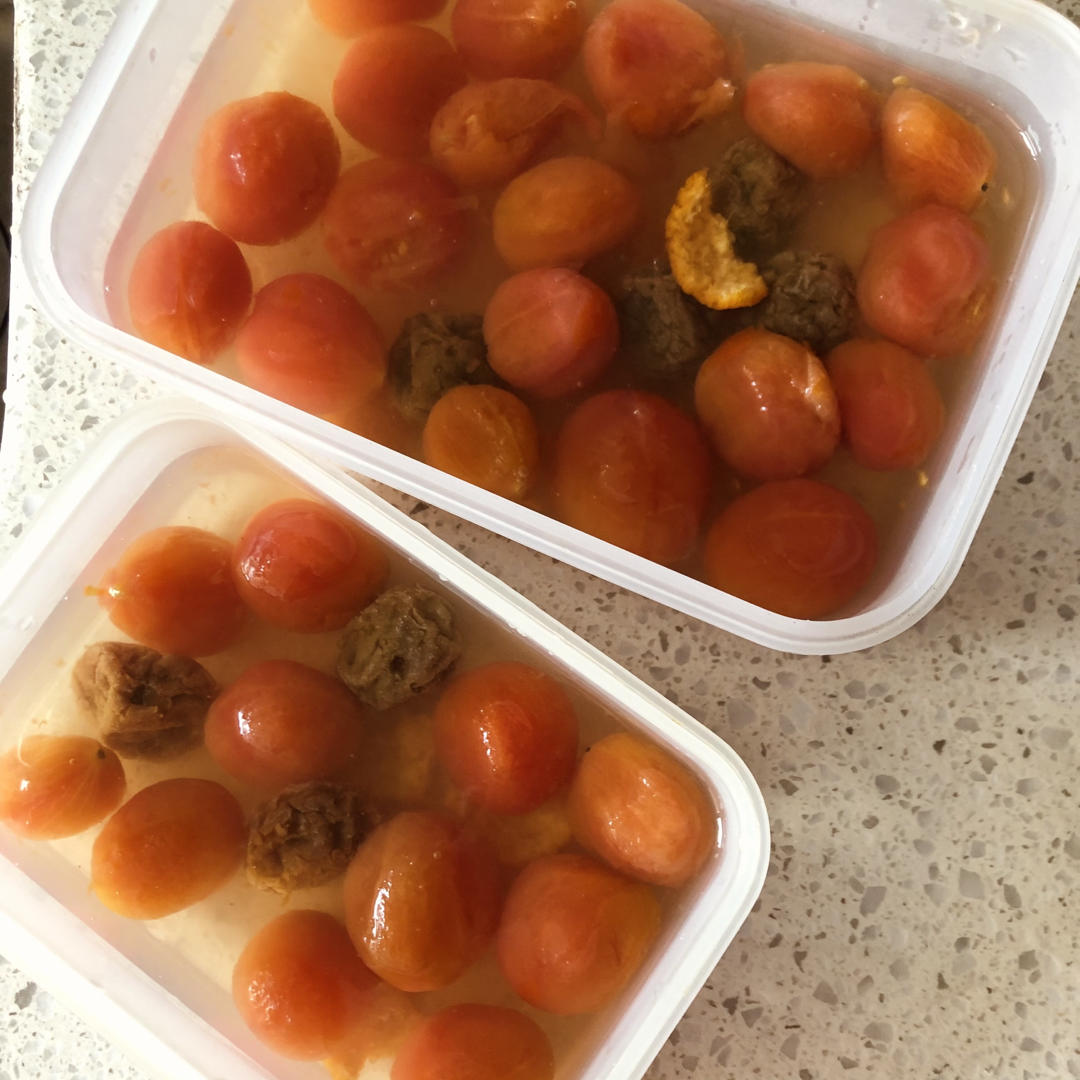话梅糖渍小番茄