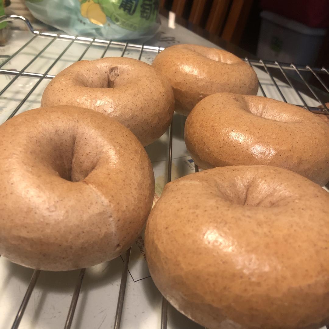 无油无糖肉桂贝果的做法