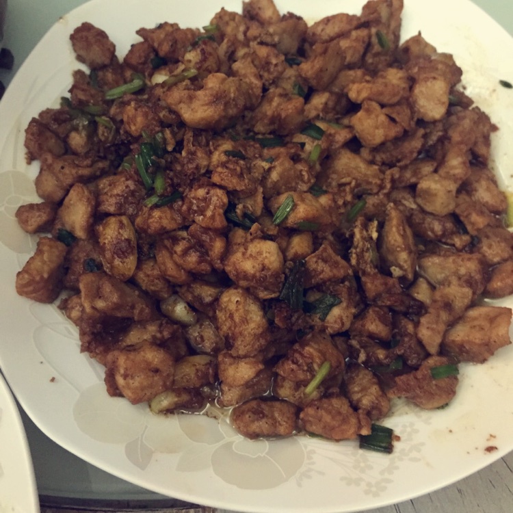 黑蒜子牛肉粒