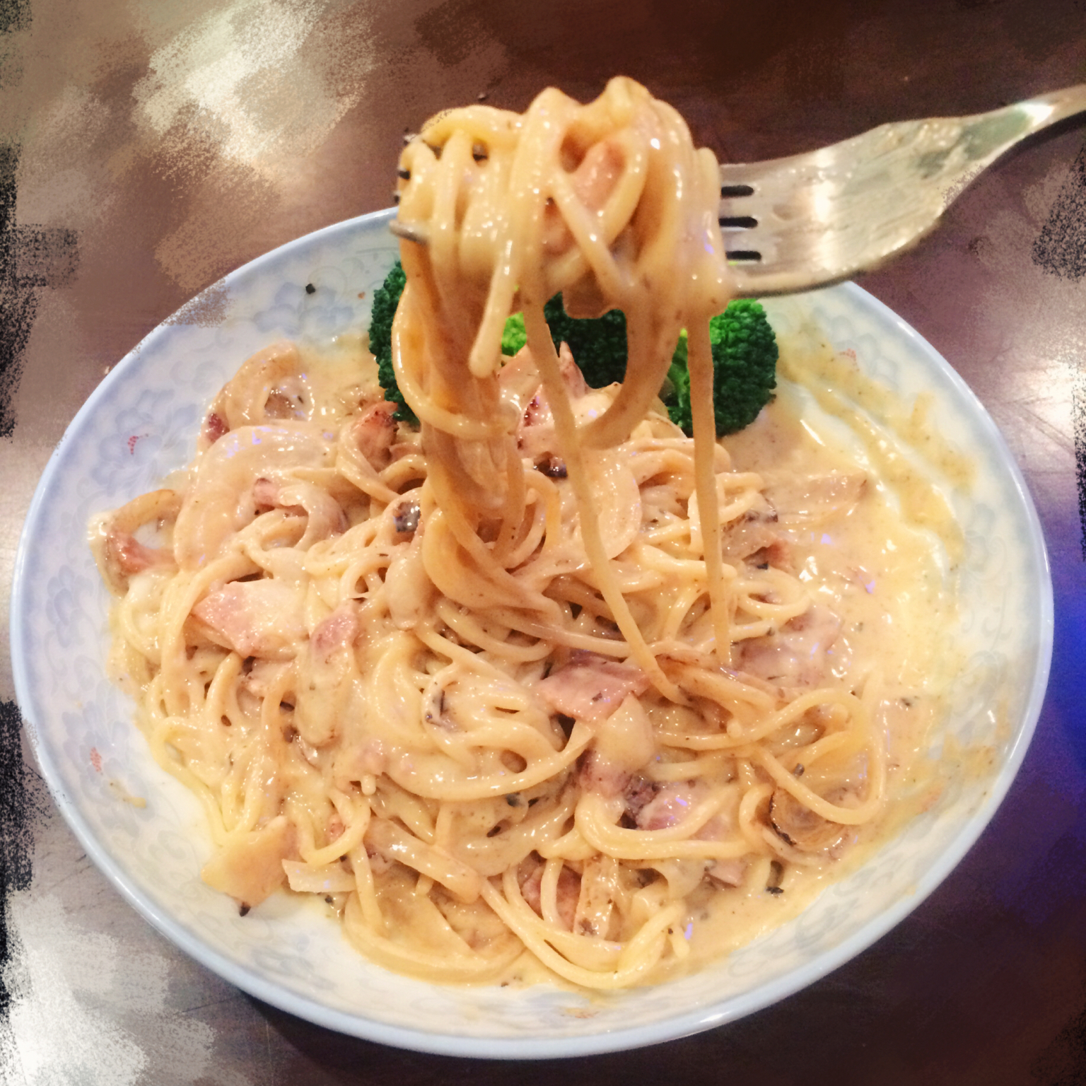 超简单的奶汁培根意面Carbonara
