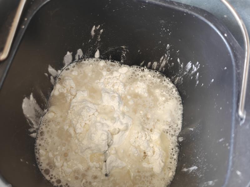 纯奶手撕吐司的做法 步骤1