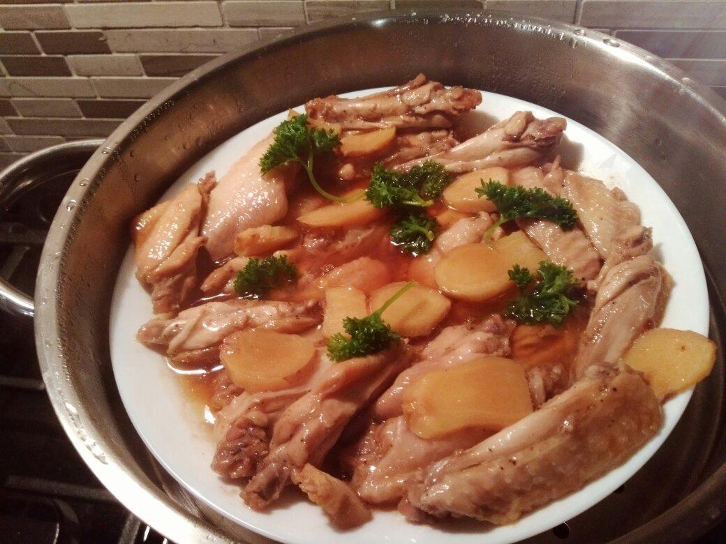 蒸出粒粒香滑鸡翅
