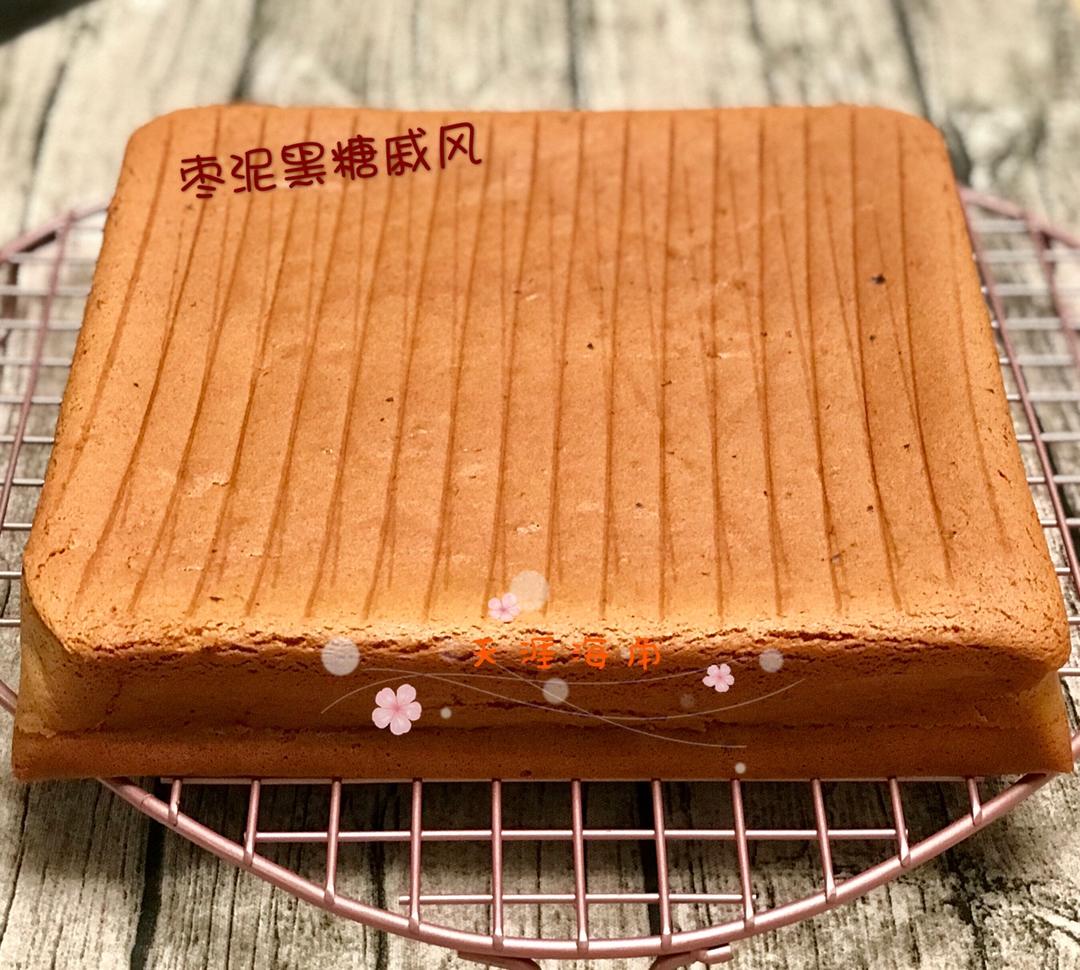 枣泥戚风（附枣泥做法）