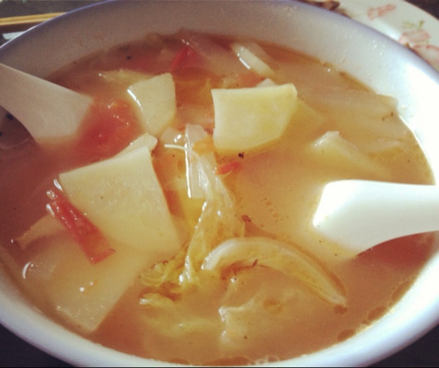 蕃茄蔬菜暖身汤