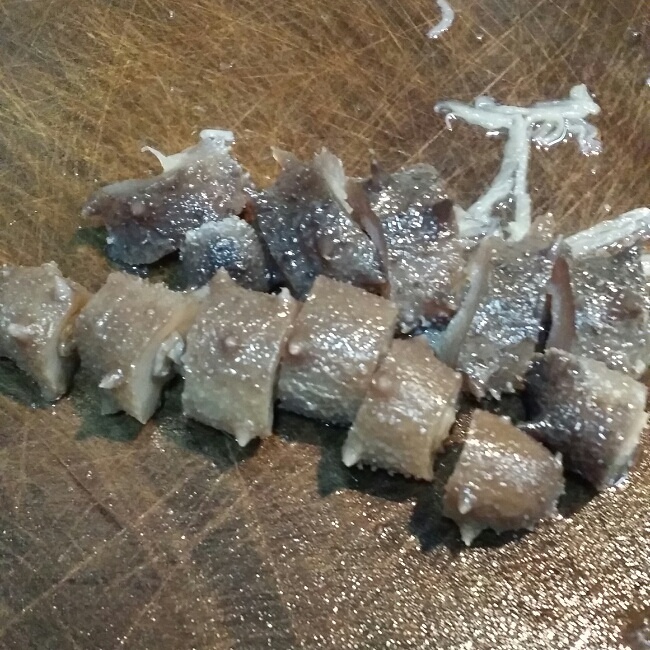 酱瑶柱菜蔬海参泡饭的做法 步骤3