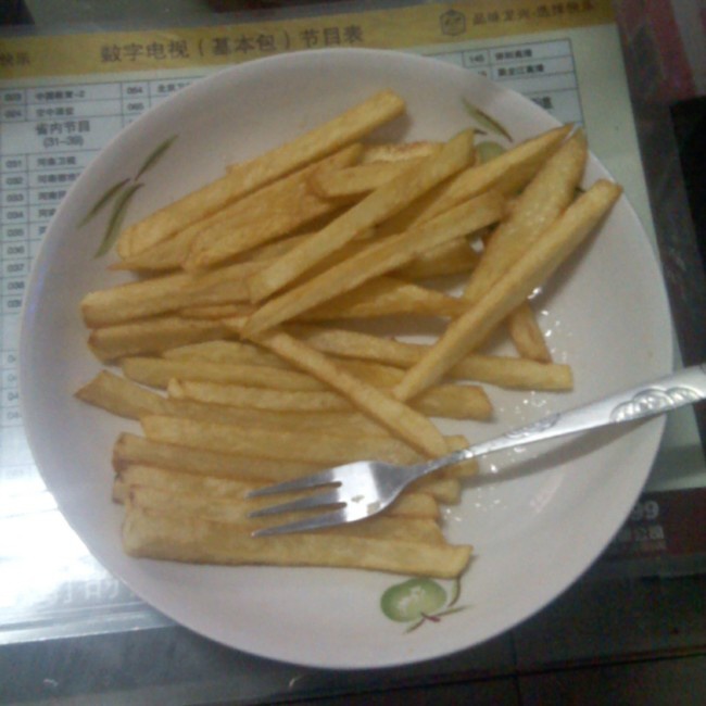 黄金炸薯条