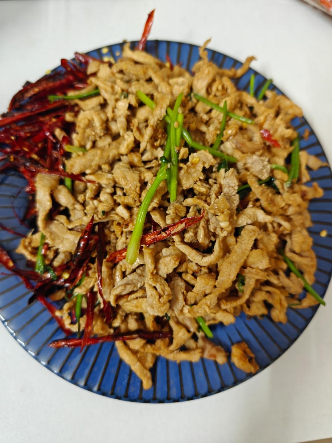 香辣肉丝