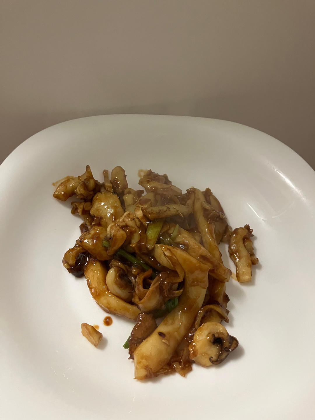 爆炒墨鱼 最好的下酒菜