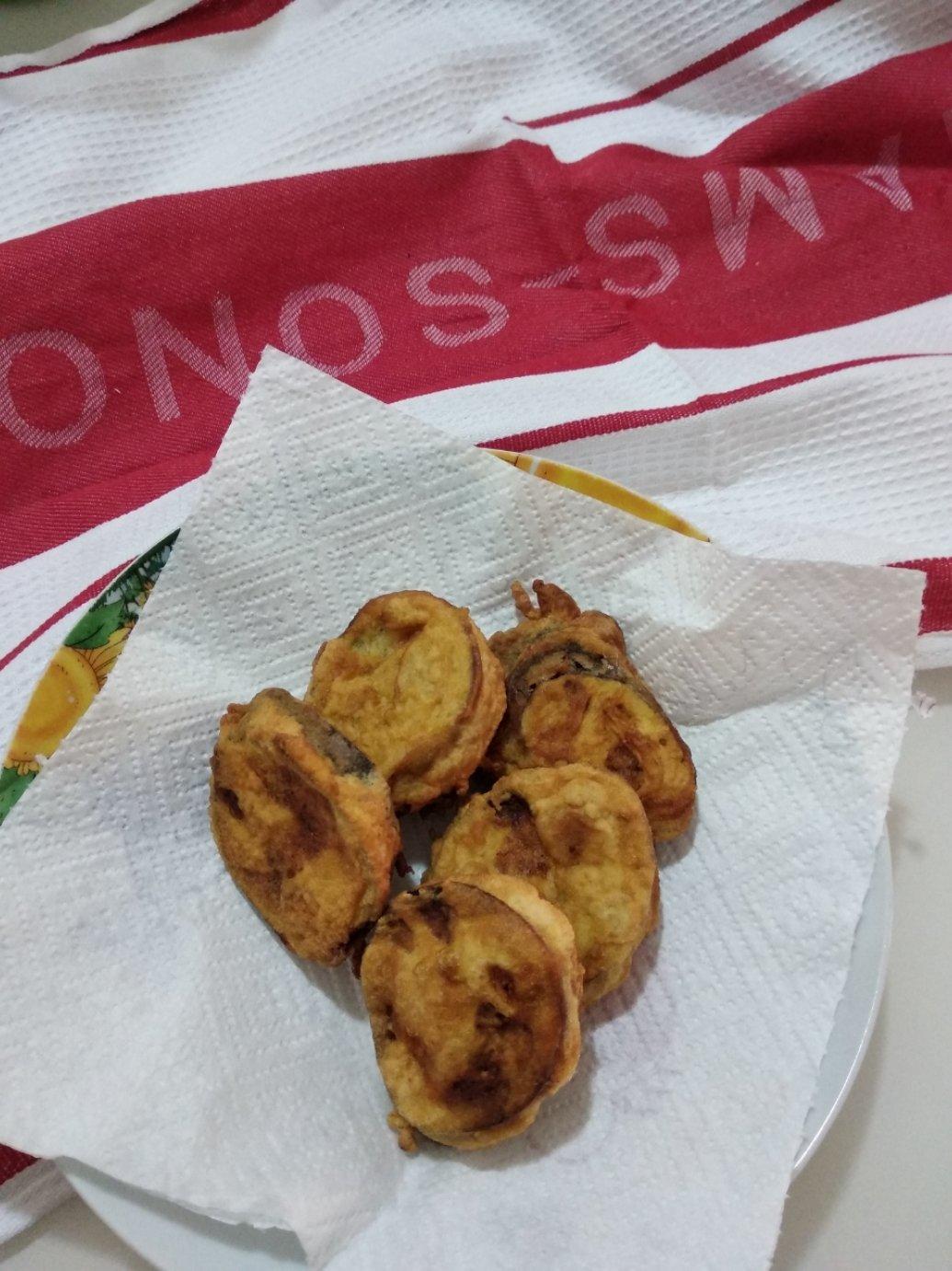 老丁的私房菜－炸茄盒