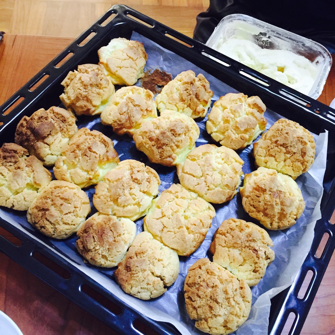 十分美味的酥皮泡芙