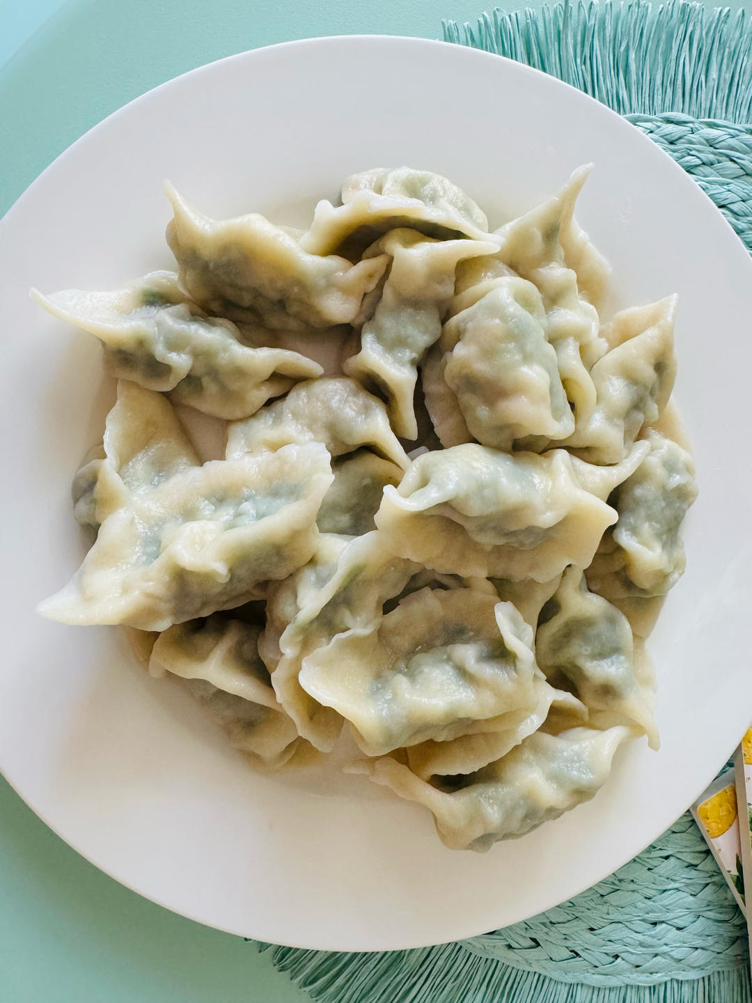 香菇虾仁鲜肉韭菜水饺