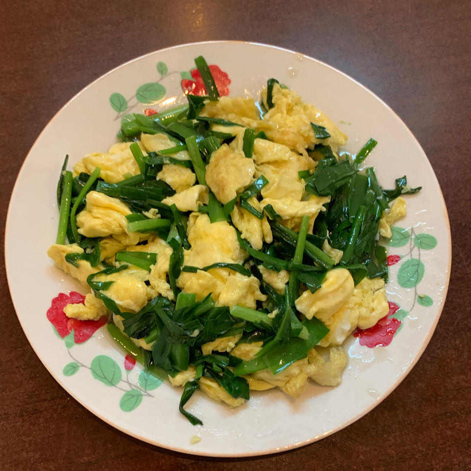 韭菜炒鸡蛋/春天的味道