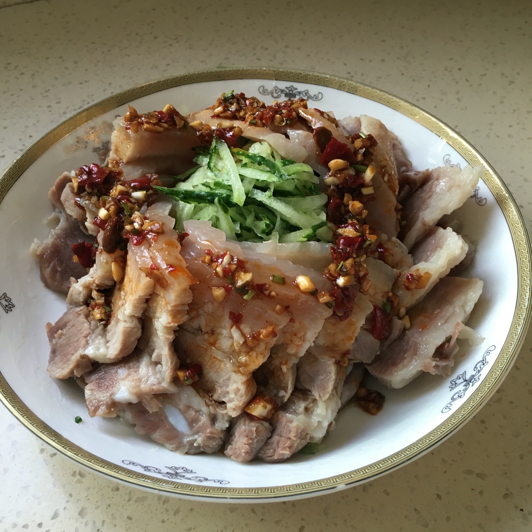 蒜泥白肉