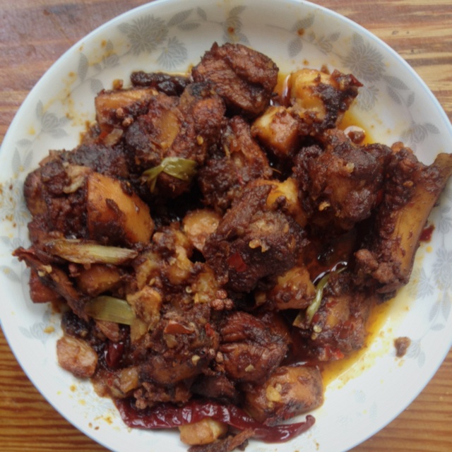 红烧土豆排骨&肉