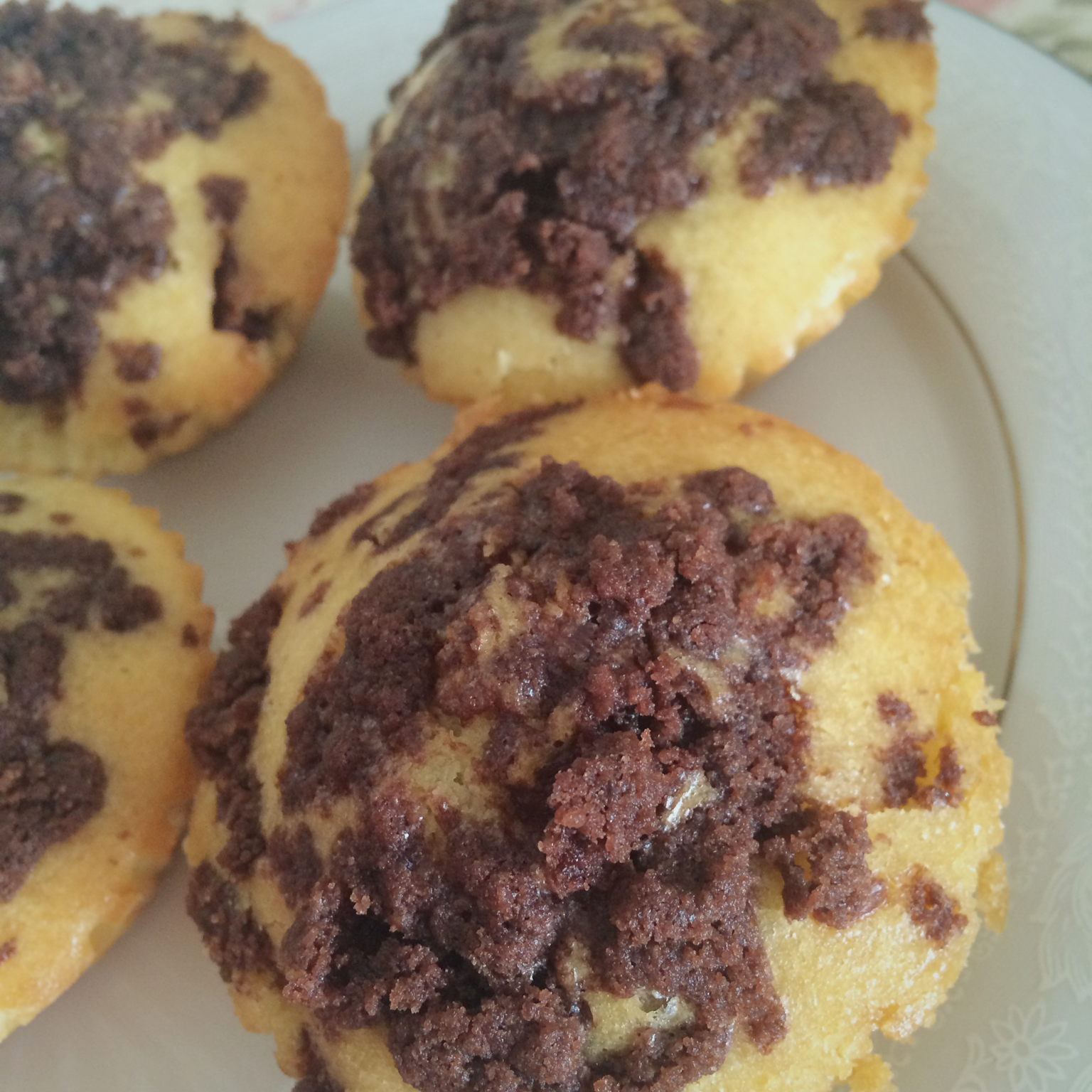 巧克力酥顶玛芬蛋糕 Choc Chip Muffins