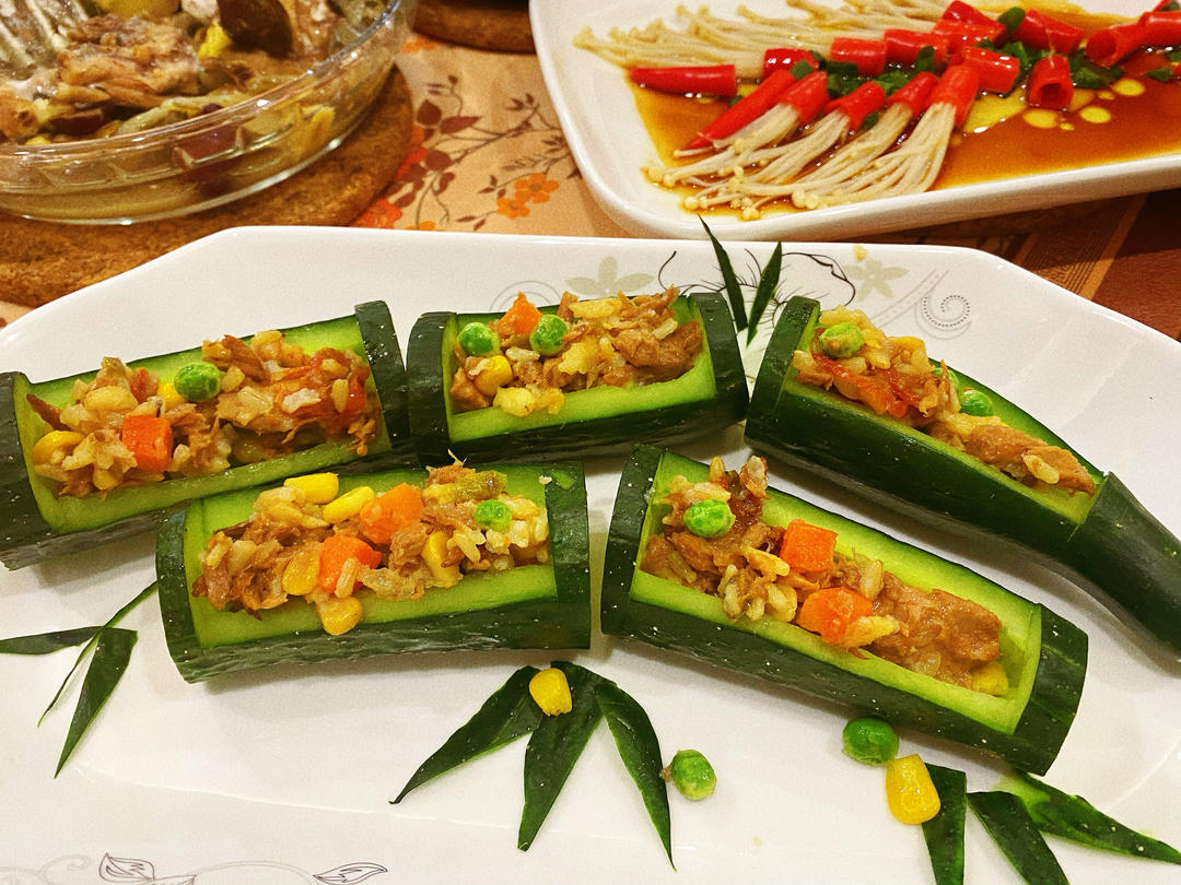 年夜饭“翠竹报春”节节高/摩飞冰箱除味器