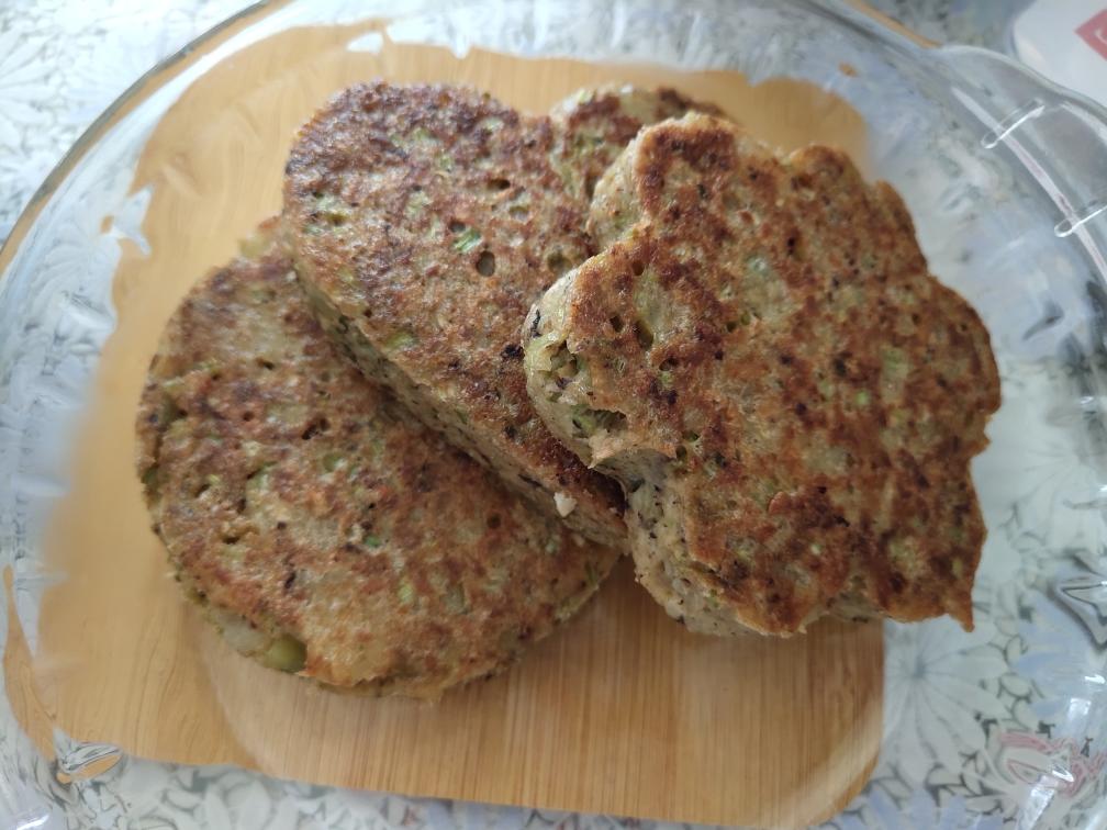 简单易做的无水蔬菜饼的做法