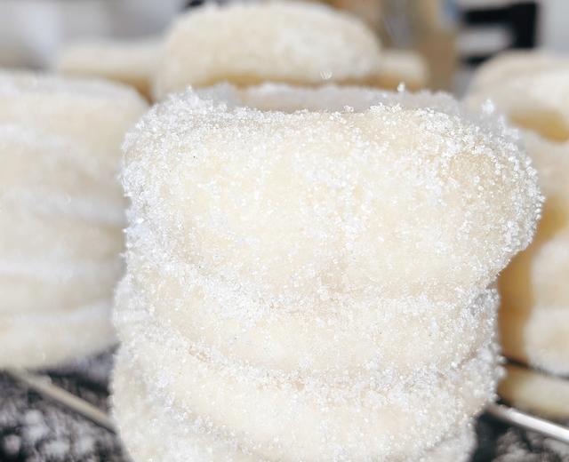 糯叽叽的「油炸白糖糕」的做法