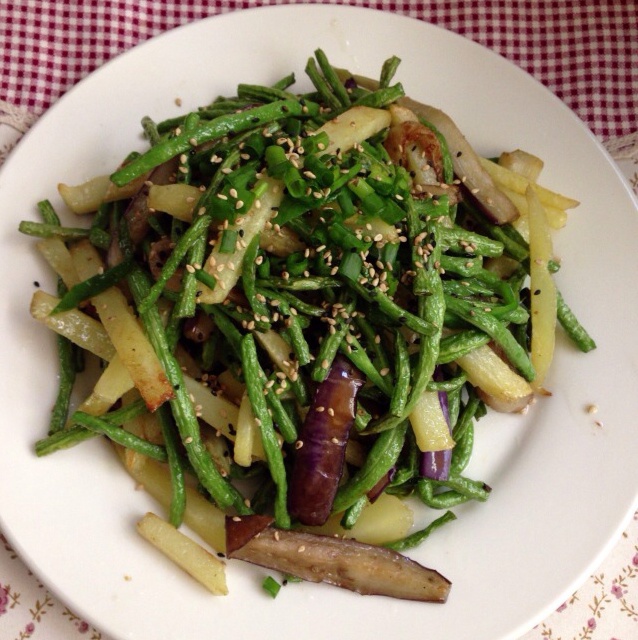 茄子豆角