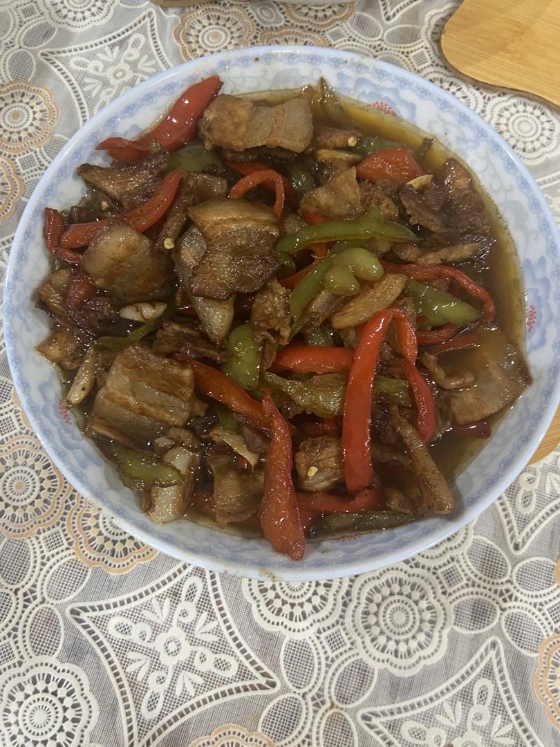 农家小炒肉【记忆中勾魂的油汤】
