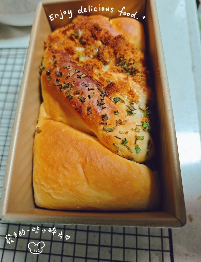 咸香松软～保姆级教程‼️葱香肉松手撕吐司