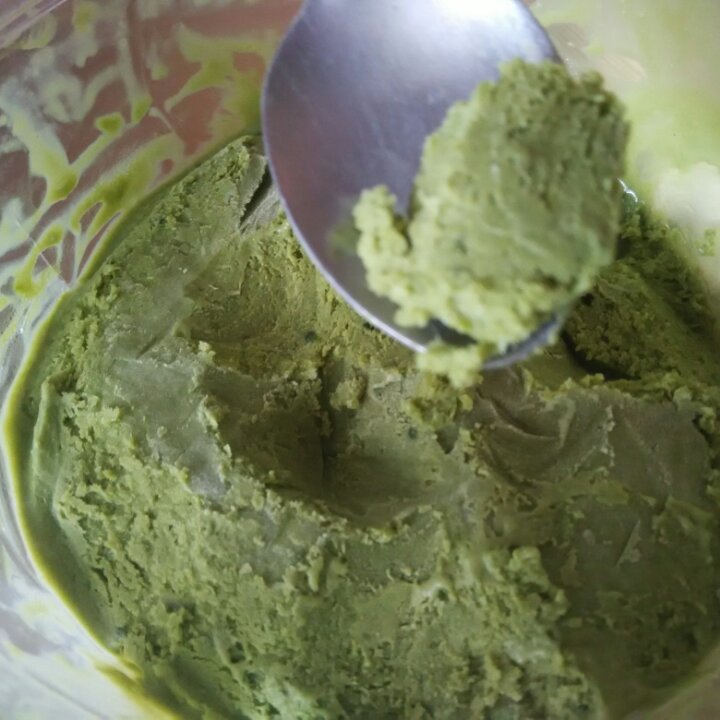 岛本薰【不需要淡奶油的低脂牛奶冰淇淋】抹茶款-手动/冰淇淋机均可