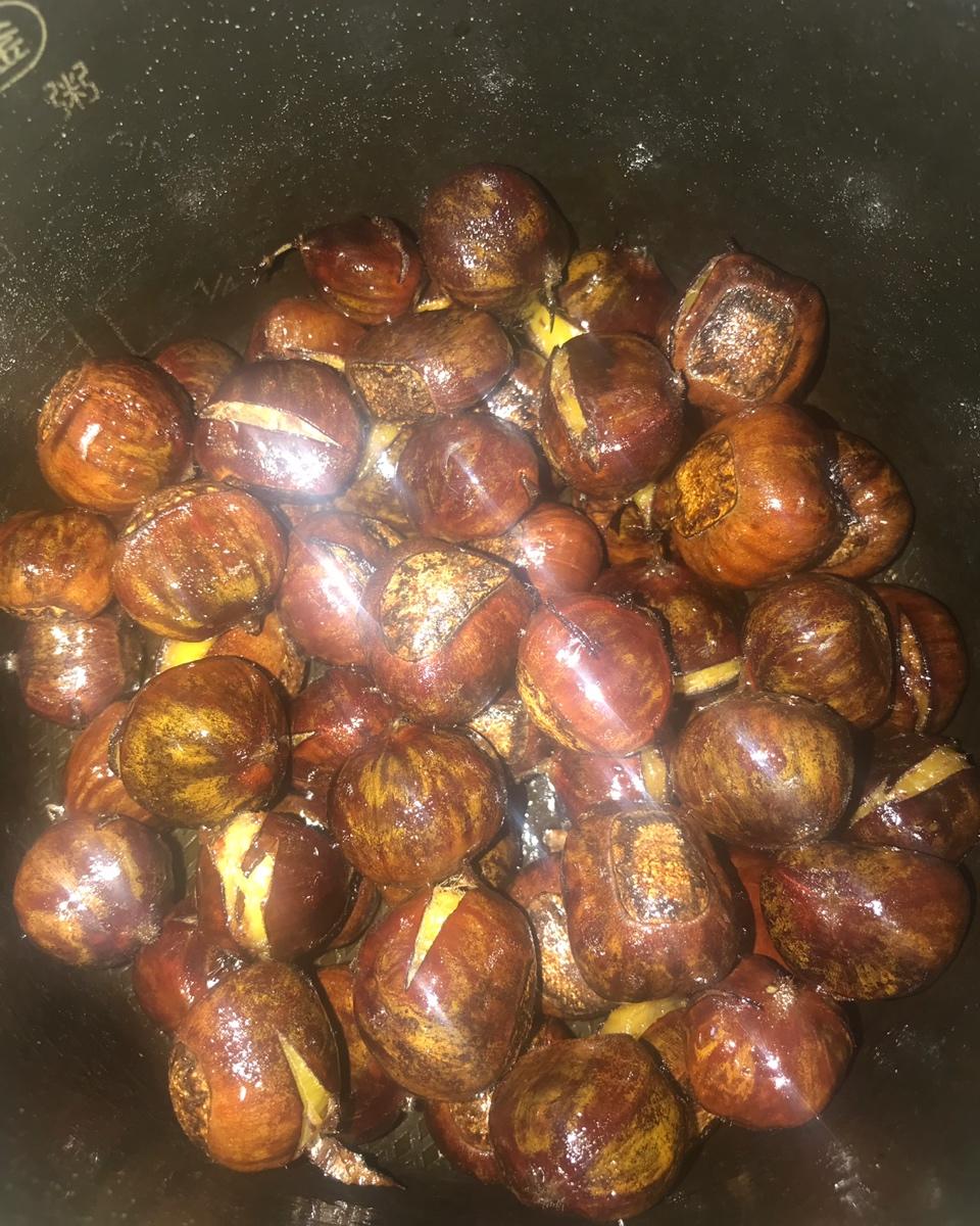 糖炒板栗🌰（电饭锅版）