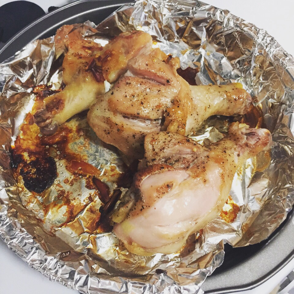 烤箱版烤鸡腿
