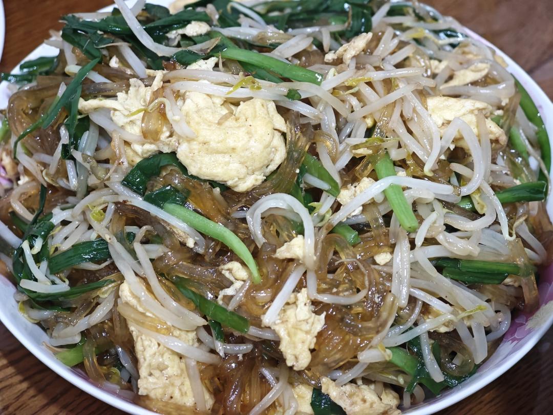 炒合菜～经典的拌饭菜，真的太香了