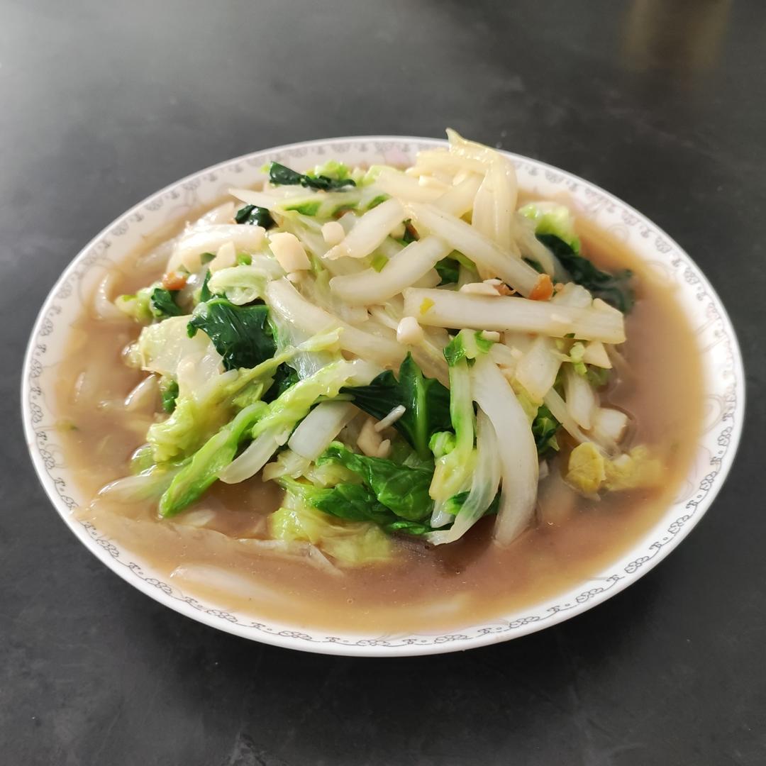 蚝油杭白菜