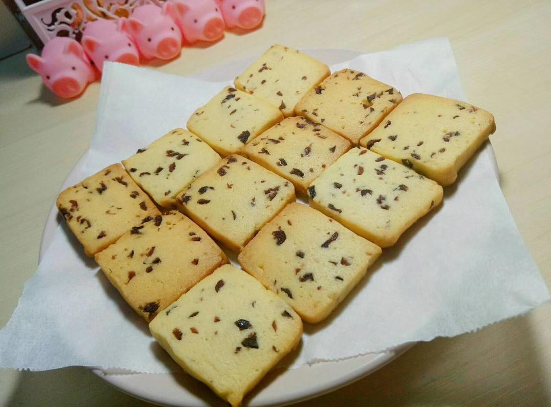 低糖少油版蔓越莓饼干